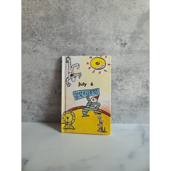 July 6 Happy Birthday Book - Picture 1 of 10